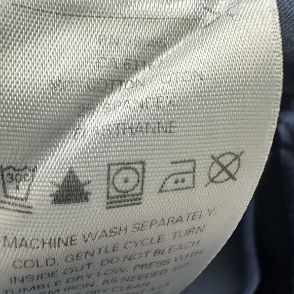 Women's Pendelton Lightweight Chino Khaki Hiking Pants Size 8 Navy Blue - Picture 8 of 9